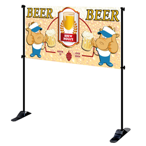 8' x 4' Mighty Banner Frame and Graphic Kit