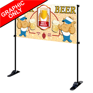 8' x 4' Mighty Banner Graphic Only