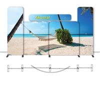 New Yorker ~ Akumal 20 ft. Display Single-Sided Print