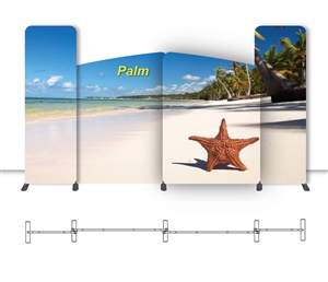 New Yorker ~ Palm 20 ft. Display Single-Sided Print