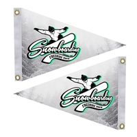 36" x 60" Pennant Flag - Double Sided