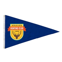 30" x 48" Pennant Flag - Single Sided