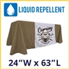 Liquid Repellant | 24"W x 63"L Table Runner
