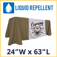 Liquid Repellant | 24"W x 63"L Table Runner