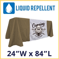 Liquid Repellant | 24"W x 84"L Table Runner