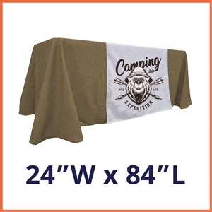 Standard | 24"W x 84"L Table Runner