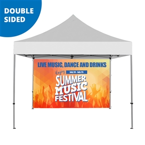 10 FT. Tent Back Wall