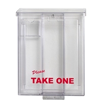 ULTIMATE CLEAR BROCHURE BOX 6 PC PACK ($17.95 ea.)