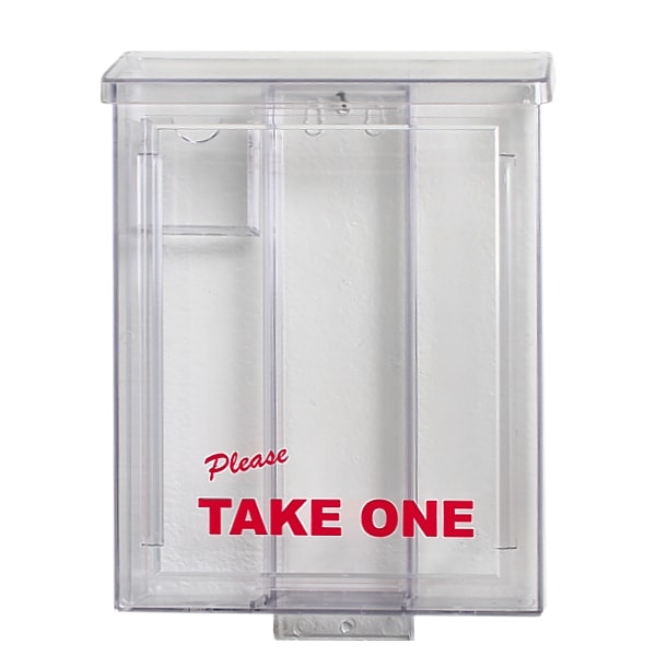 ULTIMATE CLEAR BROCHURE BOX 6 PC PACK ($17.95 ea.)