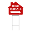 HOME FOR SALE W/FRAME - SINGLE UNIT ($8.10 ea.)