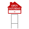 OPEN SATURDAY W/FRAME - SINGLE UNIT ($8.10 ea.)