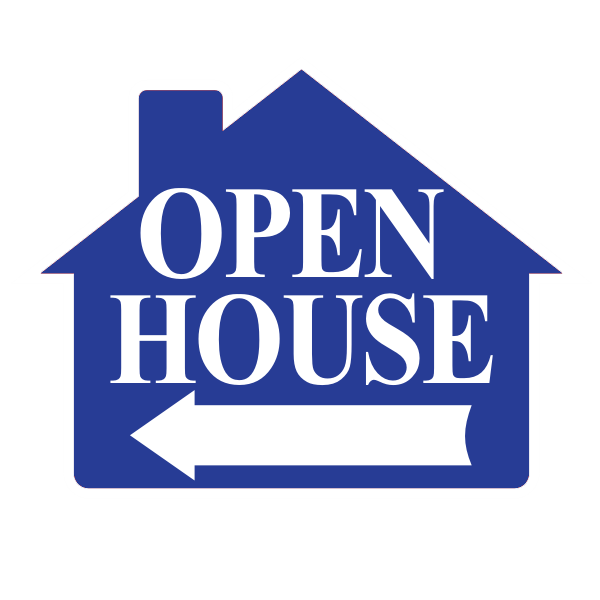 OPEN HOUSE SIGN  ($7.60 ea) - SINGLE UNIT