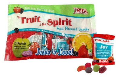 Fruit of the Spirit Inspirational Fruit Snacks