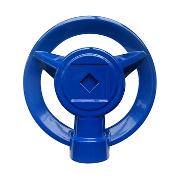 004090 QVS Pro Series Blue POP's Metal Square Pattern Sprinkler