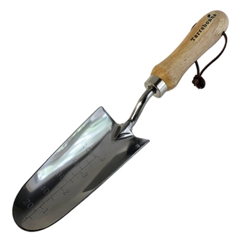 Stainless Steel Transplanting Trowel by Terrebonne