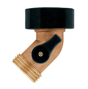 Orbit Brass Heavy-Duty Goose Neck Shut-off