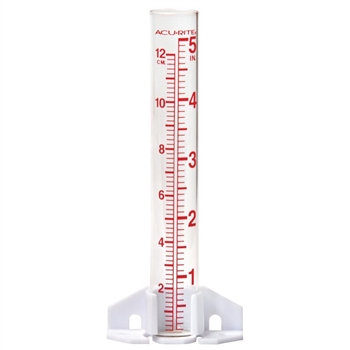 00810 - 5" Capacity Magnifying Rain Gauge