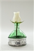 Green Tangine Incense Burner | The Seltzer Shop | Colored Argentine seltzer bottle - vintage seltzer pendant light - wine chiller interior design elements