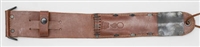 US M6 LEATHER SCABBARD