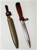CHINESE AK 47 T-81 BAYONET WITH SCABBARD