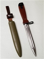 CHINESE AK 47 T-81 BAYONET WITH SCABBARD