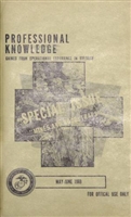 PROFESSIONAL KNOWLEDGE 1969 DATED