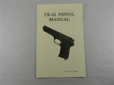 CZ-52 PISTOL MANUAL