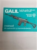 GALIL SAR CAL 308 RIFLE BOOKLET. ORIGINAL "IMI".
