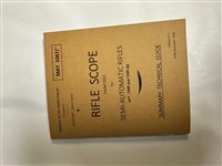 FRENCH MAS 49/56 RIFLE SCOPE APX TECHNICAL GUIDE EDITION #1