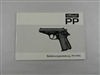 WALTHER PP/PPK BOOKLET