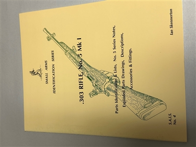 303 ENFIELD RIFLE No.5 Mk.I  BOOK.