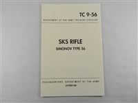 SKS RIFLE SIMONOV TYPE 56 BOOKLET
