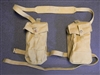 BREN GUN BRITISH WWII DATED BASIC POUCHES SET WITH SHOULDER STRAP.