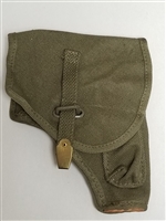 ITALIAN ARMY BERETTA 34-35 OD CANVAS HOLSTER