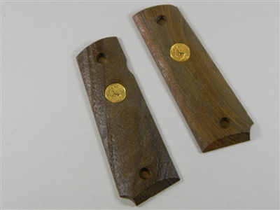 COLT 45 WOOD GRIPS WITH LOGO
