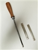 MAUSER C96 BROOM-HANDLE CLEANING ROD WITH 2-10 ROUND STRIPPER CLIPS.  TOOL SET