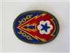 US GI WWII ETO PATCH USED IN NORMANDY IN 1944.