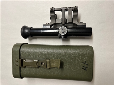 H&K G3 RIFLE TELESCOPE WITH MOUNT AND CASE
