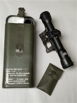 GERMAN ARMY HENSOLD 24Z TELESCOPE FOR G3 RIFLE.