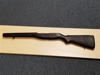M14 US GI ISSUE WOOD STOCK WITH METAL.