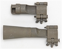 ORIGINAL US GI M1 CARBINE MUZZLE BRAKE AND FLASH HIDER SET