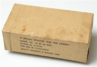 M1 CARBINE HOUSING OPERATING SLIDE TUBE BOX OF 20 ORIGINAL GI PACKAGE