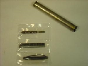 M1 GARAND NICKEL PLATED OILER WITH ACCESSORIES