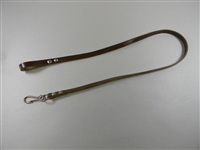 EAST GERMAN ARMY BROWN LEATHER LANYARD FOR MAKAROV PISTOL