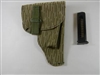 EAST GERMAN "RAIN DROP " CAMO HOLSTER FOR MAKAROV PISTOL WITH SPARE 8 ROUND MAGAZINE