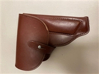 EAST GERMAN MAKAROV LEATHER HOLSTER NEW OLD STOCK.