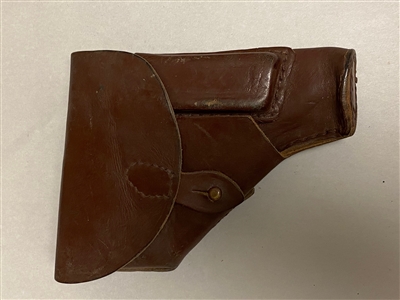 POLISH PA63/64 BROWN LEATHER HOLSTER.