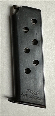ORIGINAL WALTHER PPK MAGAZINE 6 ROUND Cal. 7.65 m/m (.320)