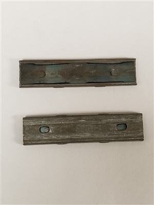 MAUSER 98K RIFLE STRIPPER CLIPS MARKED "MAUSER" SET OF 2 PIECES