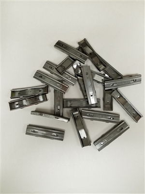 SET OF 20 STRIPPER CLIPS (5 ROUND CAL 6.5) FOR THE SWEDISH MAUSER M96 NEW OLD STOCK.